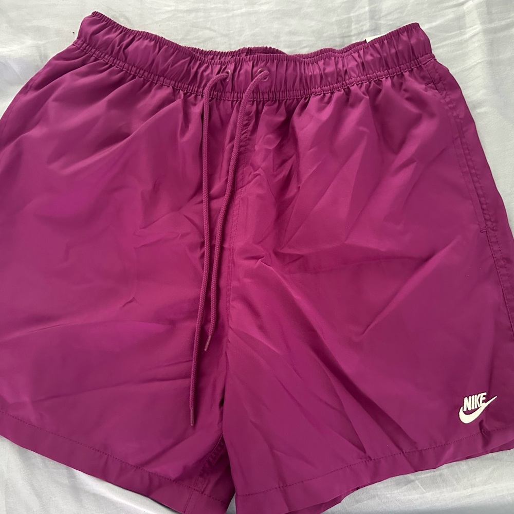 Nike Magenta Sports Shorts